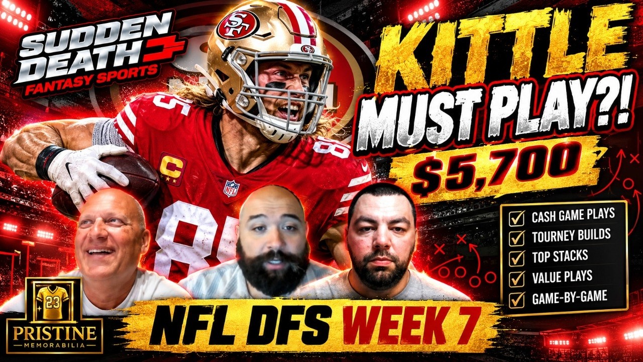 NFL DFS Week 7: Why George Kittle is the Ultimate GPP Play
