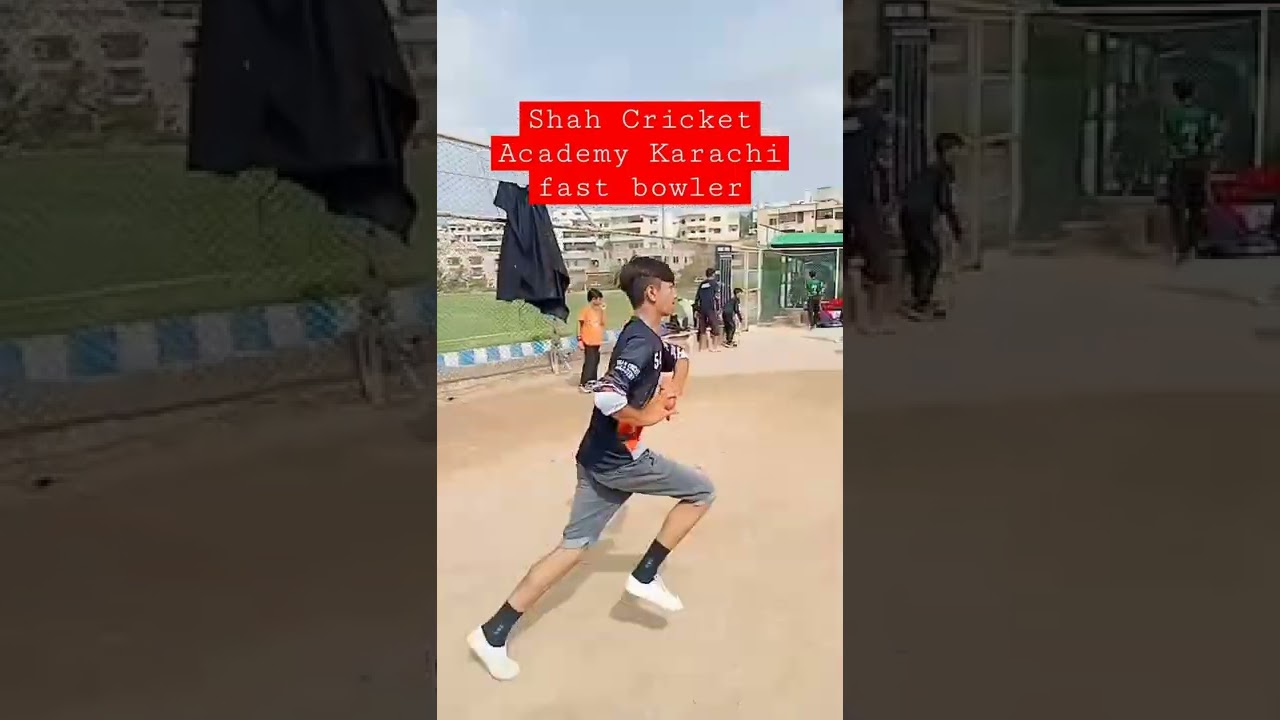 Shah cricket Academy Karachi Fast Bowler Abdul Sami shahan khan