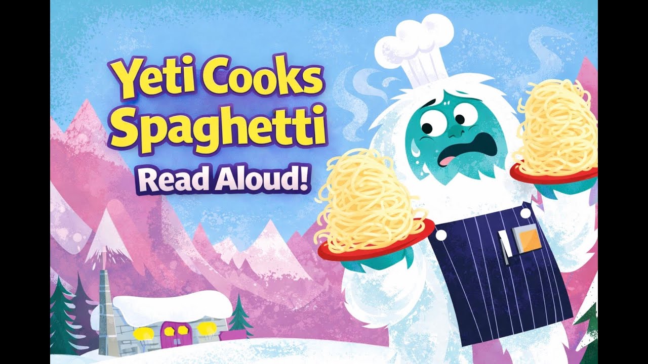 Yeti Cooks Spaghetti Read Aloud | Build Listening & Attention Skills | Reading with MJ