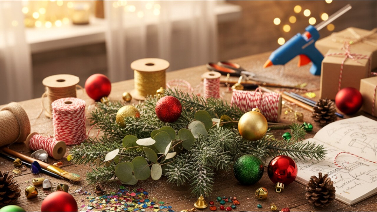 🎄 ТОП-3 Новогодних Идей DIY: Создавай Праздник из Всего! ✨