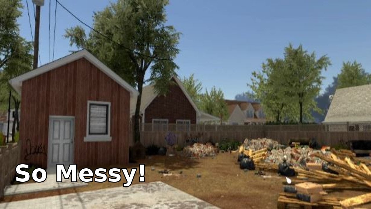 House Flipper | Shared Outdoor Gym | So Messy