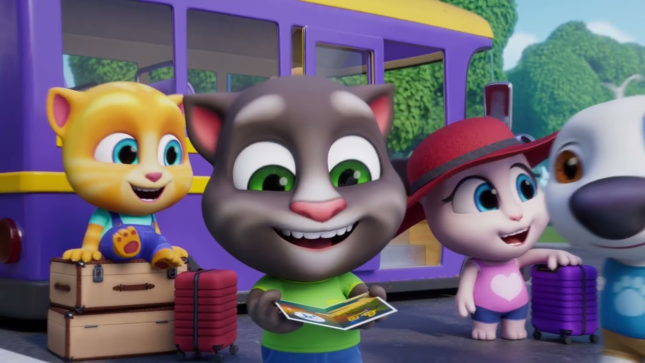 Talking Tom - Giant Squeak! Magic Berry! | Cartoons for Kids | WildBrain Bananas