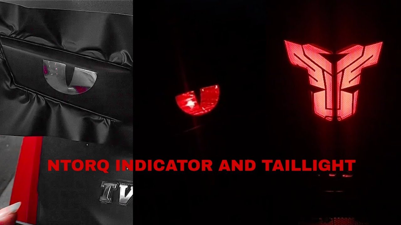 Ntorq Eye Indicator | Ntorq Modification | MT15 | The stickers