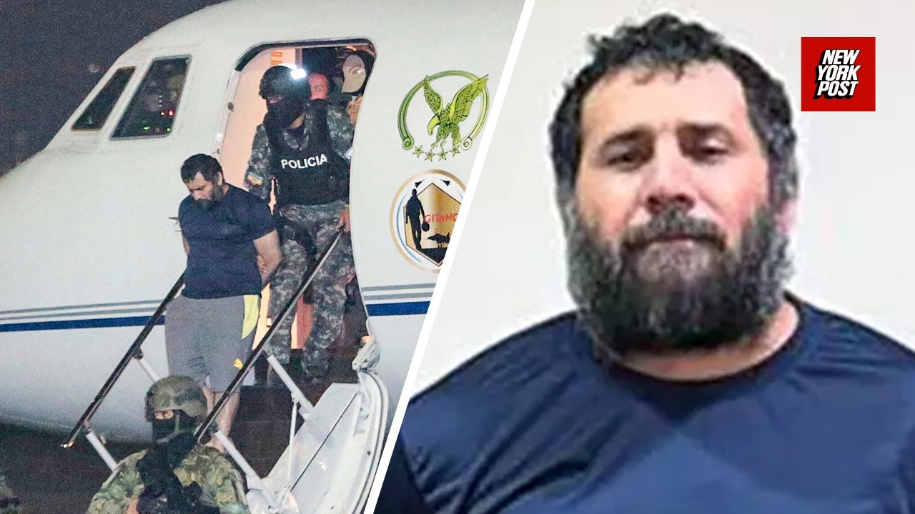 Ecuador captures ‘most wanted’ drug lord ‘Fito’ over a year after his escape from prison