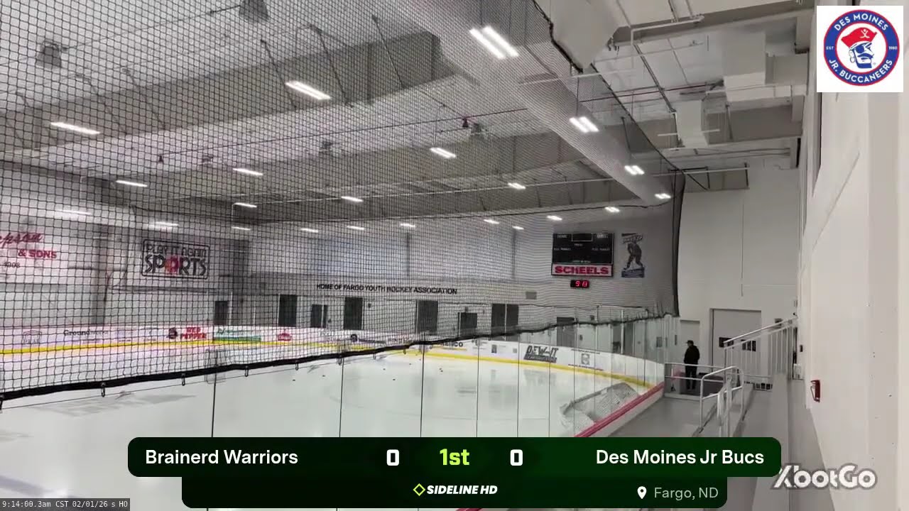 Des Moines Jr Bucs vs. Brainerd Warriors (2026.02.01)