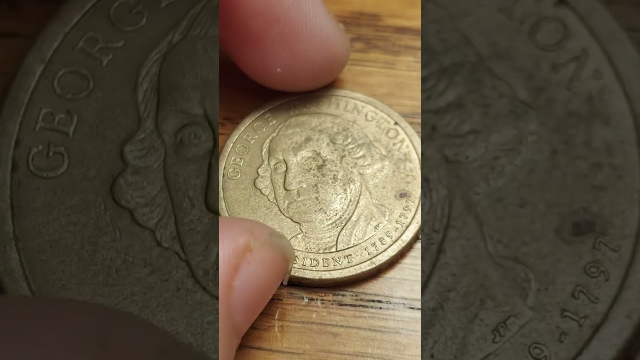 George Washington dollar coin