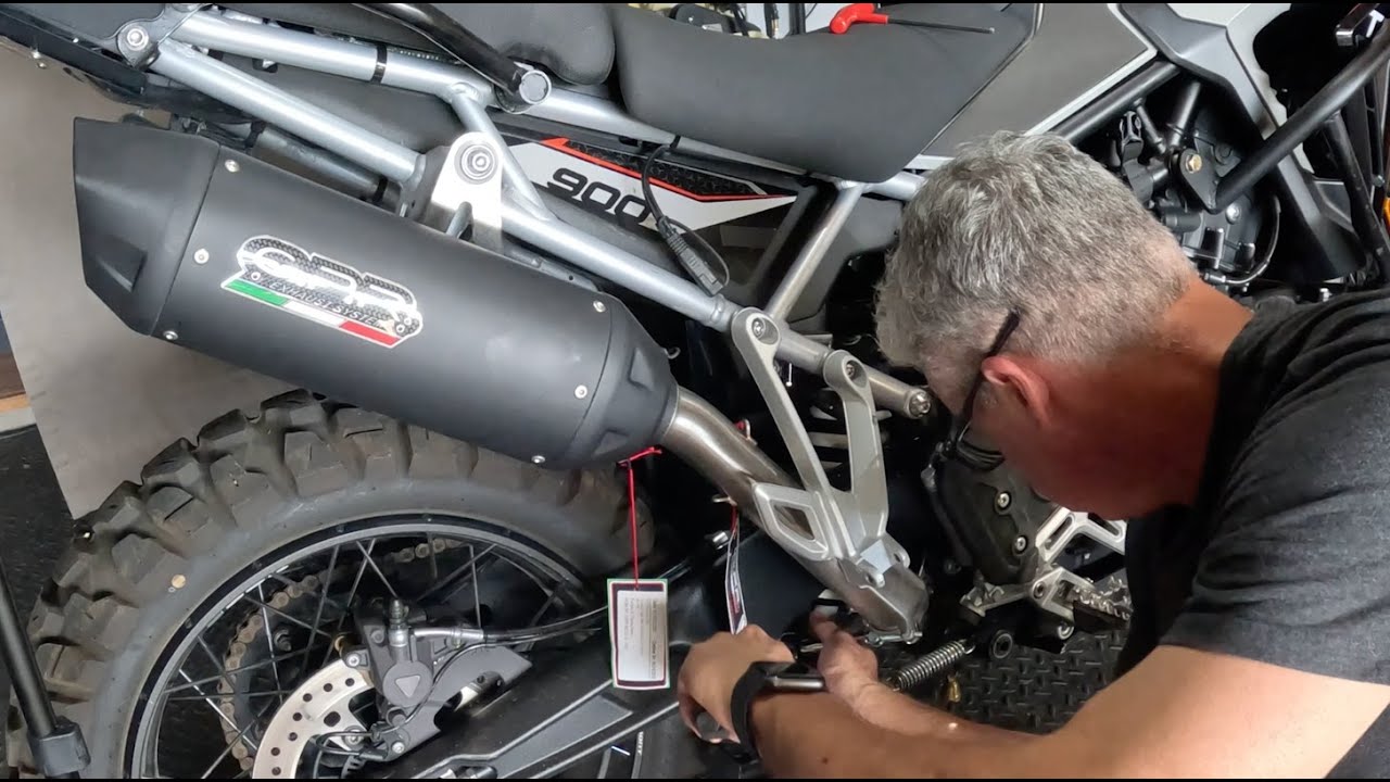 Модификации мотоцикла Tiger 900 Rally Pro 2024 года | Установка выхлопной системы GPR Furore-X Ti...