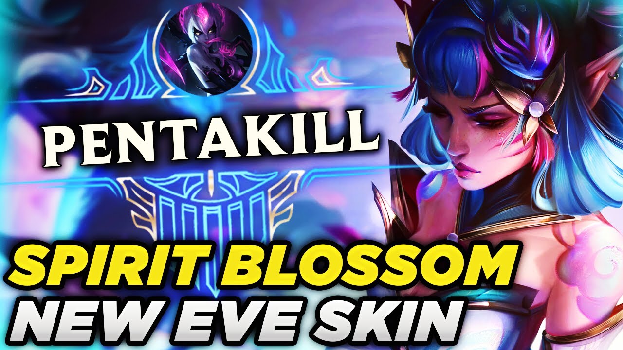 *PENTAKILL* The NEW Spirit Blossom Evelynn Skin is AMAZING!