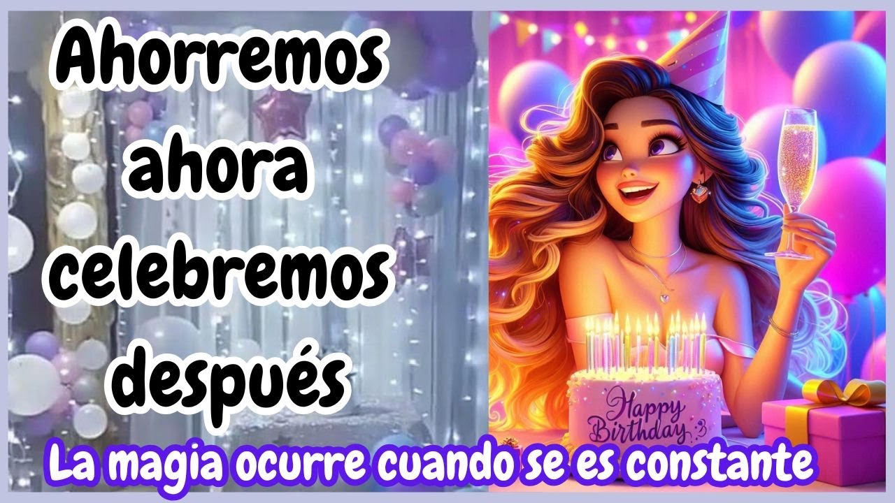 ✅🎈AHORRO   FANTASTICO Y CUMPLEAÑOS🎂🥳