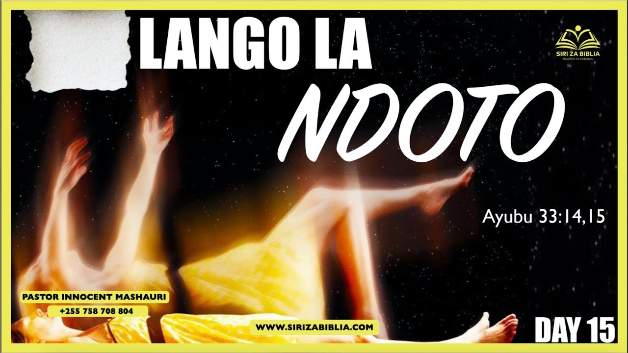 #LIVE: KUOMBEA LANGO LA NDOTO // DAY 15