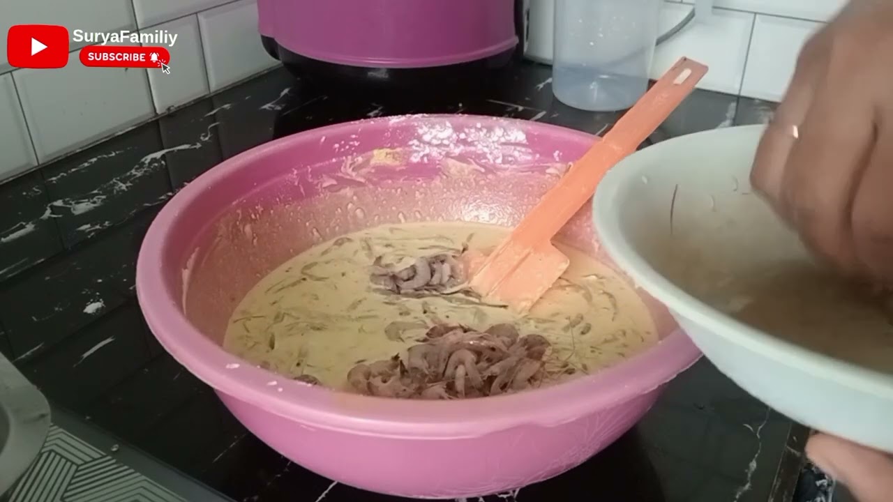Dah lama gak upload⁉️peyek udang 🍤 bikin ketagihan 😂