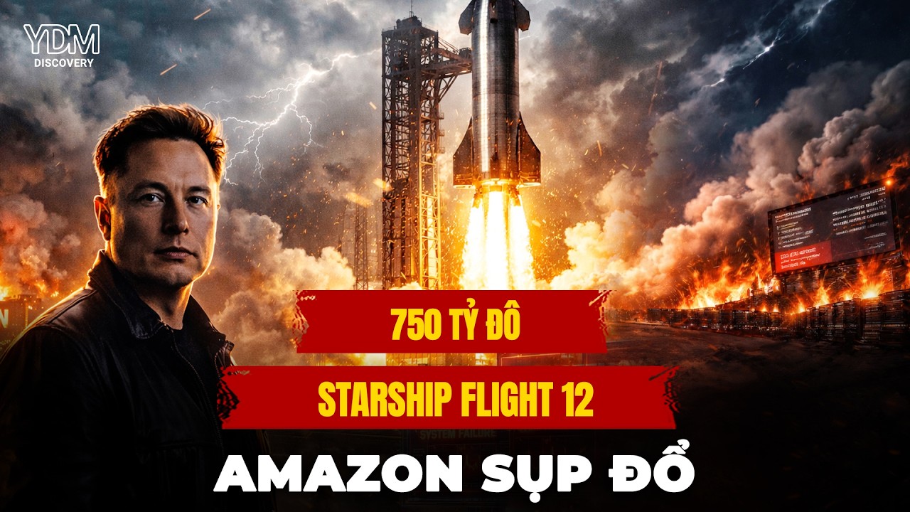 Starship Flight 12: Vũ Kh&iacute; Kinh Tế Của Elon Musk L&agrave;m Rung Chuyển Big Tech