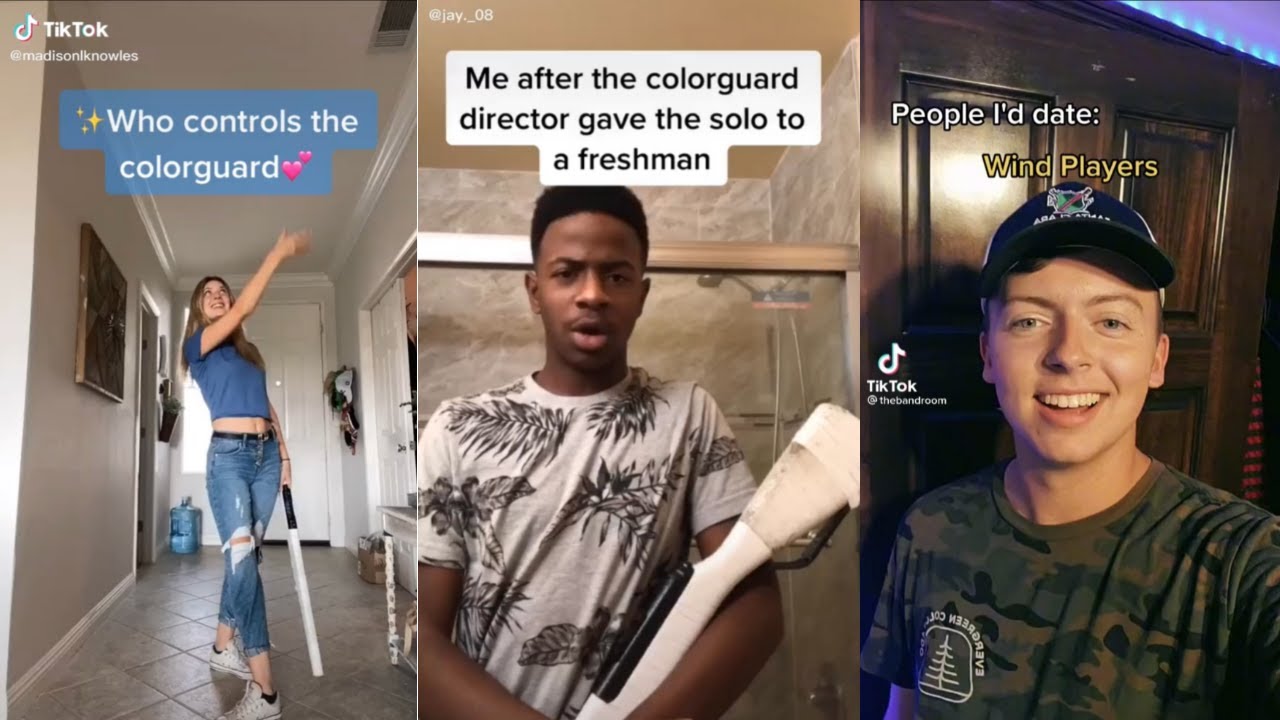 Colorguard Tik Tok Compilation | Comical Part 3