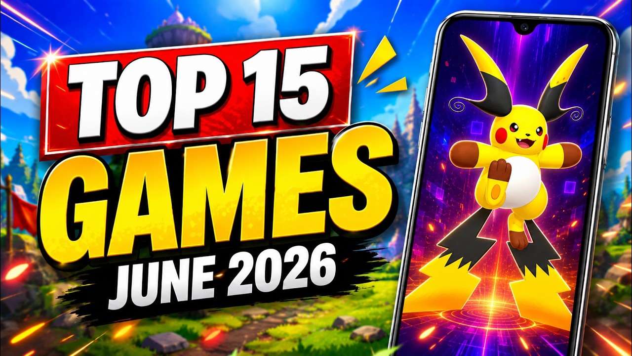 Топ-15 НОВЫХ мобильных игр июня 2026 года для iOS и Android
