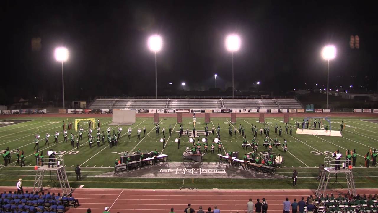 TOHS Marching band Sticks and Stones performance 1 Oct 2016