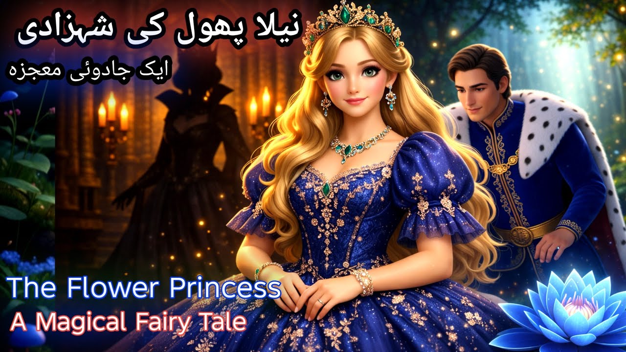 The Blue Flower Princess || Urdu Stories || Hindi Fairy Tales || #FairyTalesStory || #UrduFairyTales