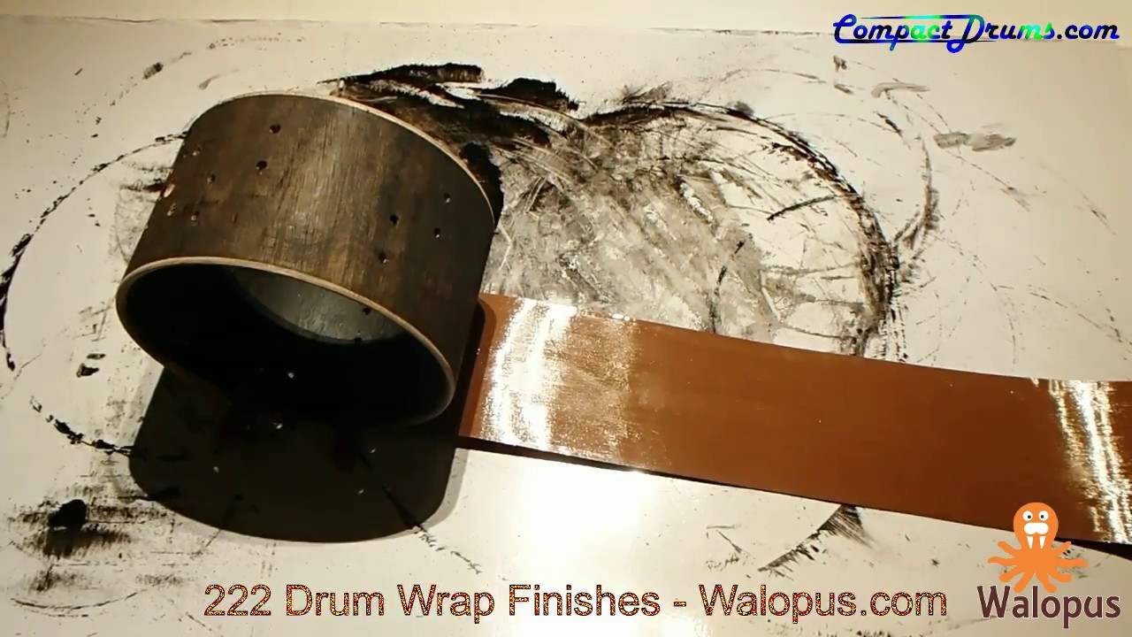Fool Proof Full Adhesion Drum Wrap Instructions