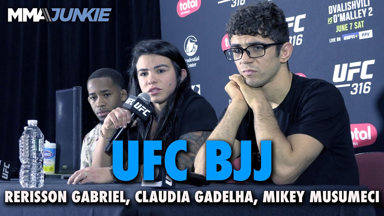 Claudia Gadelha: UFC BJJ with Mikey Musumeci 'could be bigger' than MMA