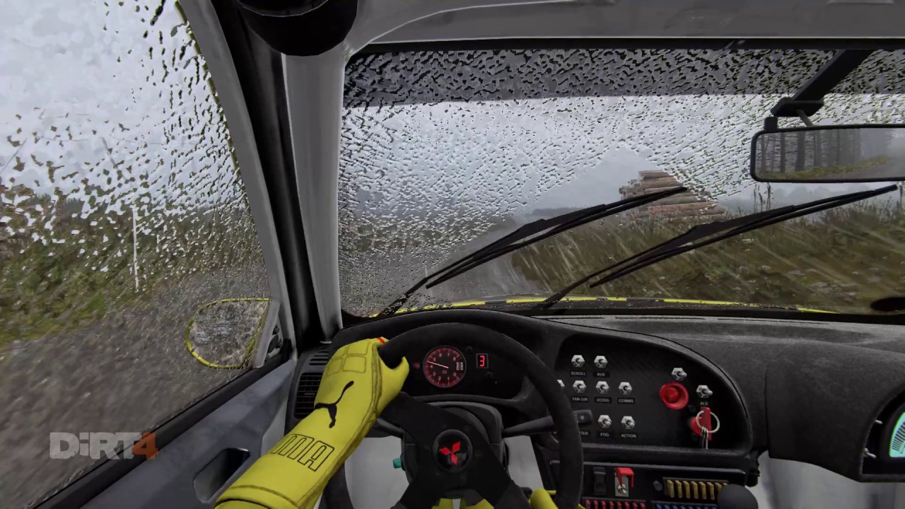 DiRT 4 - Wales heavy rain