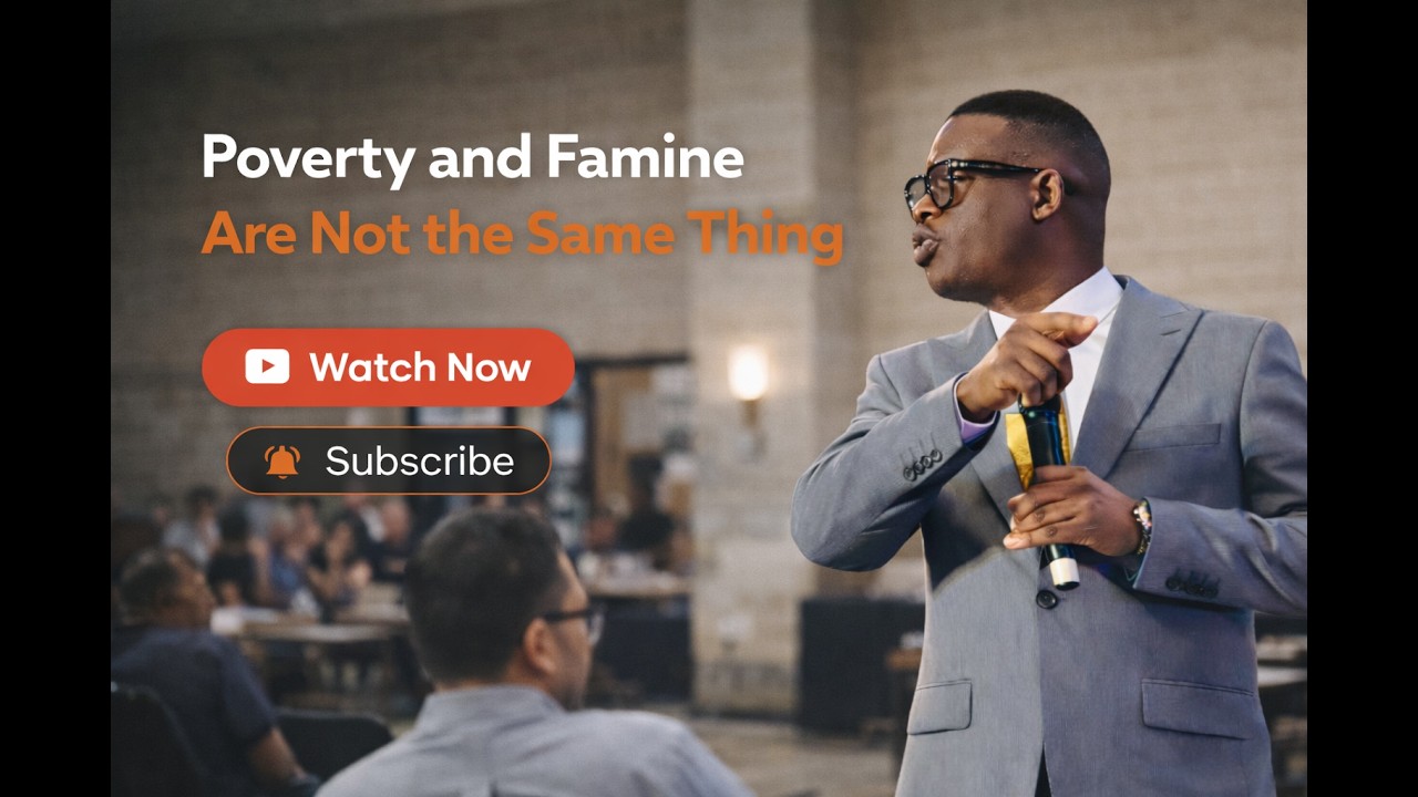 Poverty and Famine Are Not the Same Thing | A Biblical Perspective | Apostle Arome Osayi #rcn
