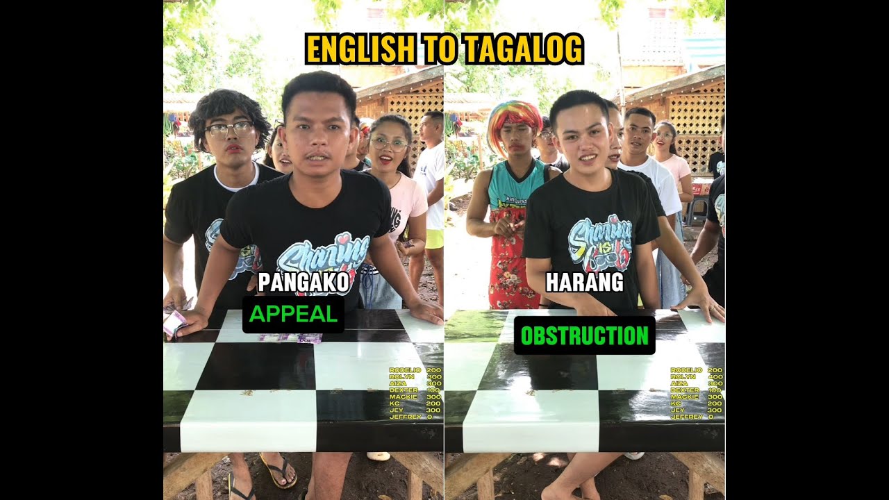 Yun lang pala tagalog ng BEer haha | English to Tagalog