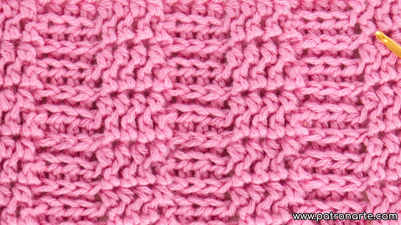 ¿Crees Que Son Puntos Relieve de Crochet? Entra y Descubre una Técnica Más Fácil Para Tejer Relieves