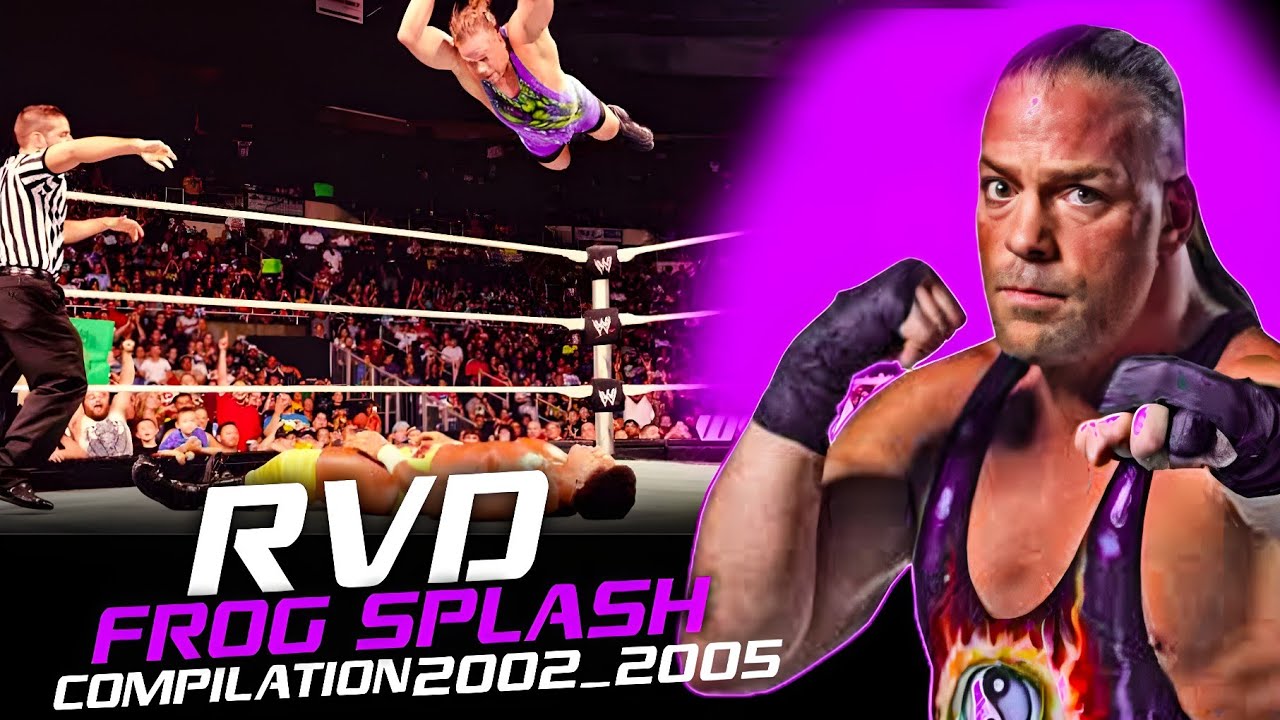 Wwe Rob van dam (Frog Splash) Compilation 2002_2005