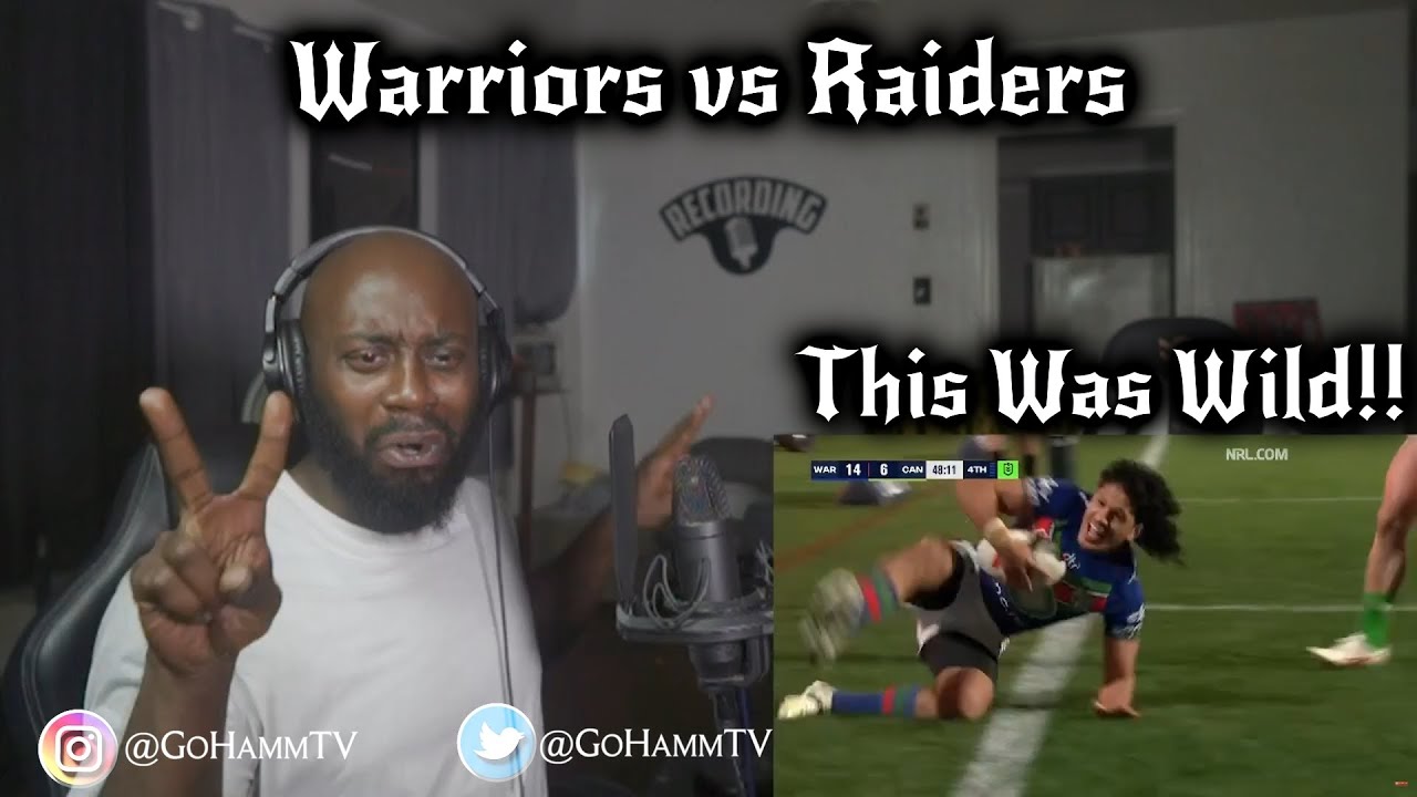 NRL 2023 | New Zealand Warriors vs Canberra Raiders (GoHammTV Reaction)