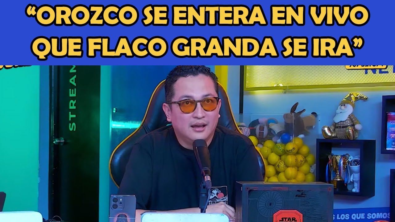 RORO se entera en VIVO que FLACO GRANDA se IRA A OTRO STREAM  | LA RORO NETWORK