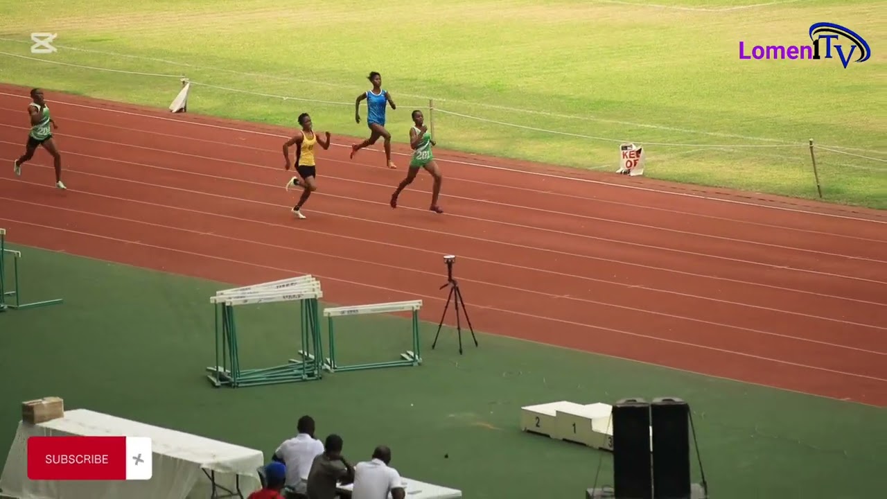Women’s 400m final race. GUSA games. CapeCoast2025.