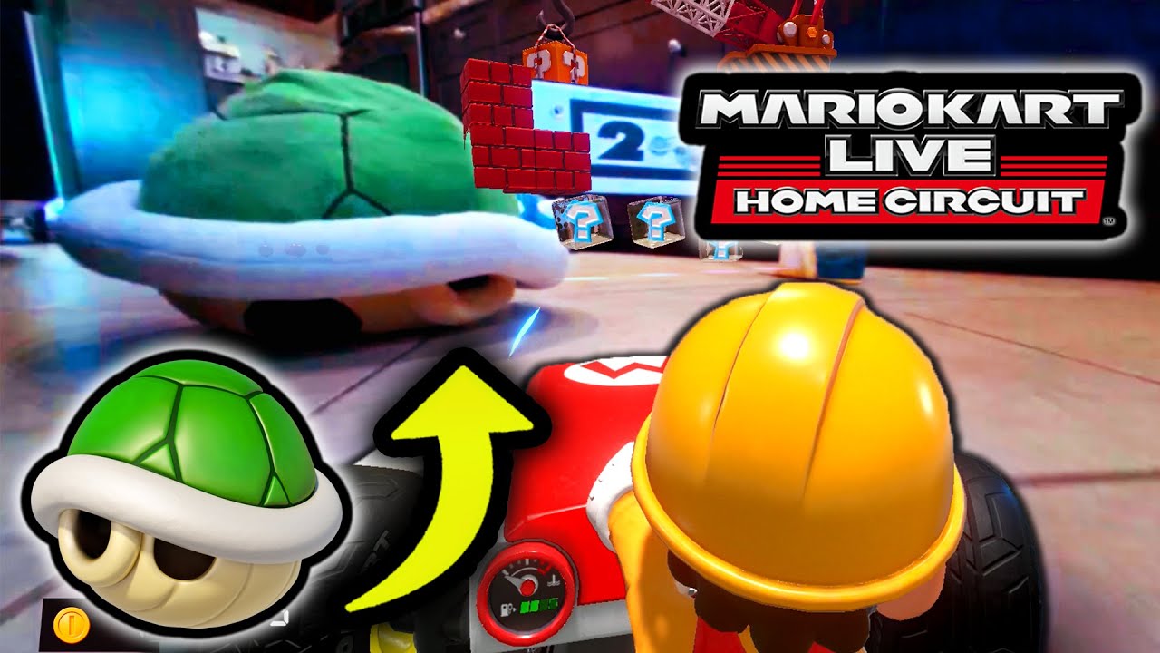 Mario Kart Live Home Circuit: многопользовательский режим игры Shell Cup