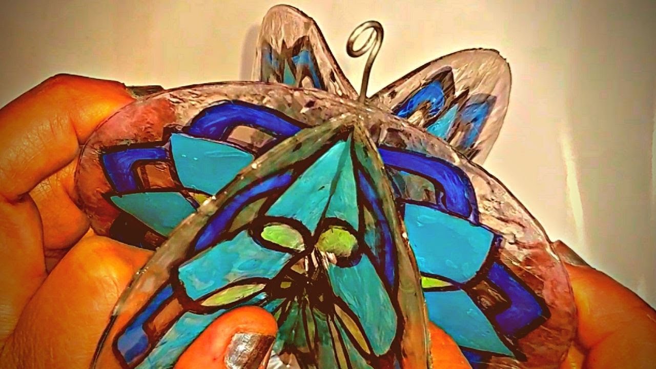 Mandala en cd, movil en 3d, reciclado