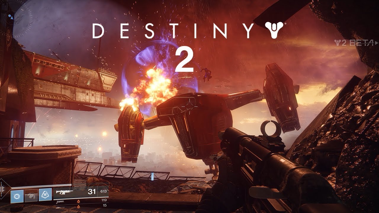 Destiny 2 PC Open Beta - Gameplay - Max Settings 4k/60fps