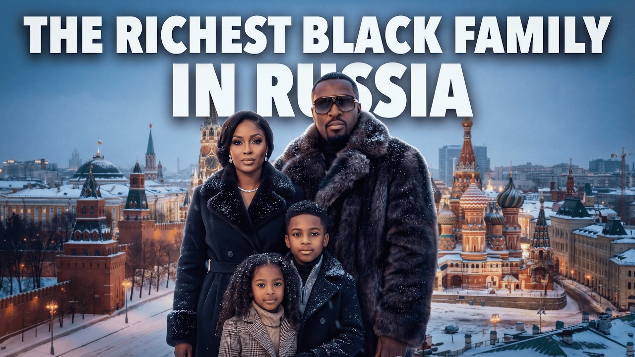 This Is The RICHEST Black Family In RUSSIA...