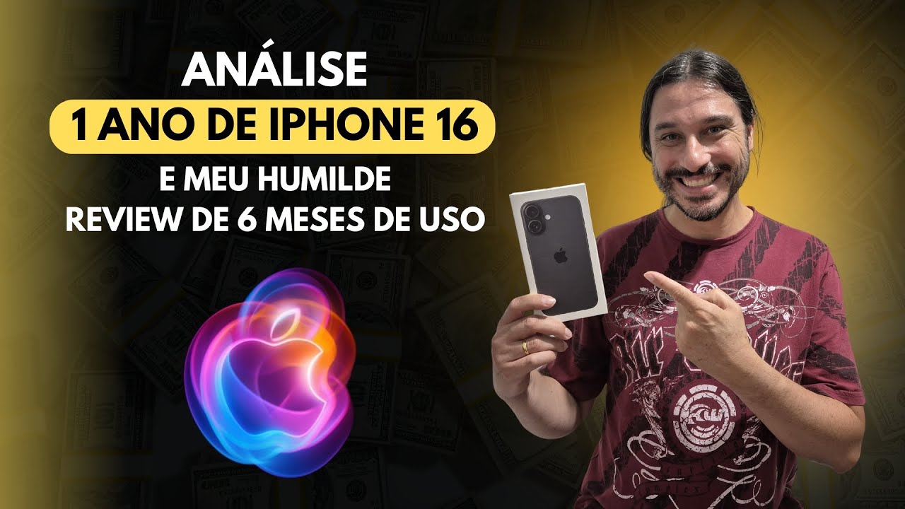 1 ano de iPhone 16 e meu Review de 6 meses de uso diário!