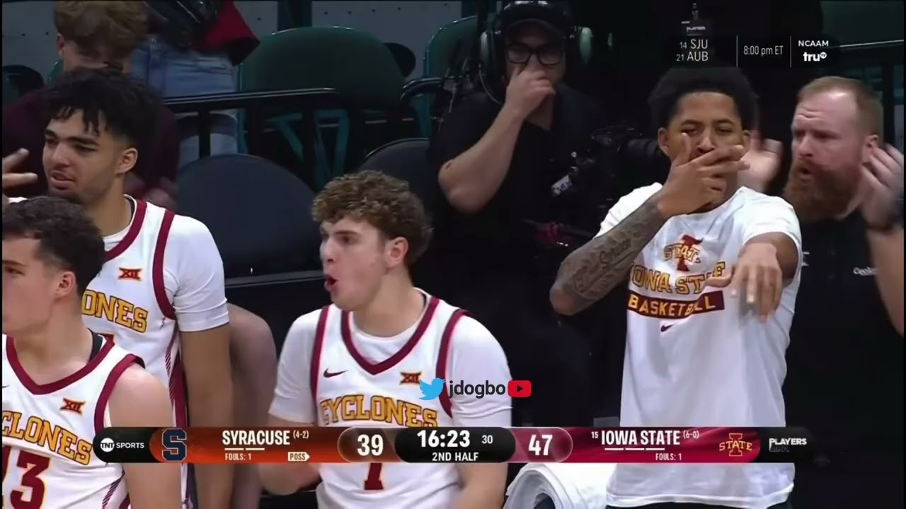🇫🇷 Killian Toure Drops 19 PTS, 6 AST, 3 STL vs Syracuse | Freshman PG Leading Undefeated Iowa State