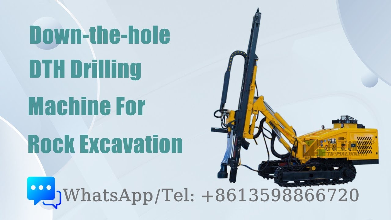 DTH Drilling Machine for Rock Excavation | Down The Hole Drills