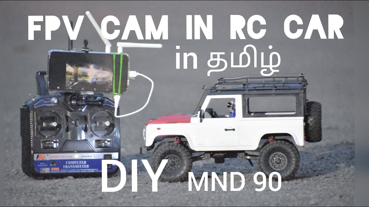 🟡 how to set up FPV camera on RC CAR | DIY | in TAMIL | MND90 | INNOVATION DISORDER