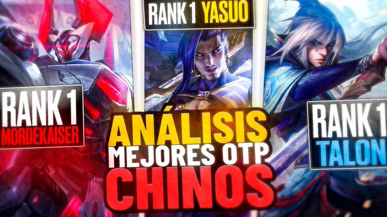 XCM DIOS DE MORDEKAISER + EL MEJOR YASUO & TALON DE CHINA 🤯