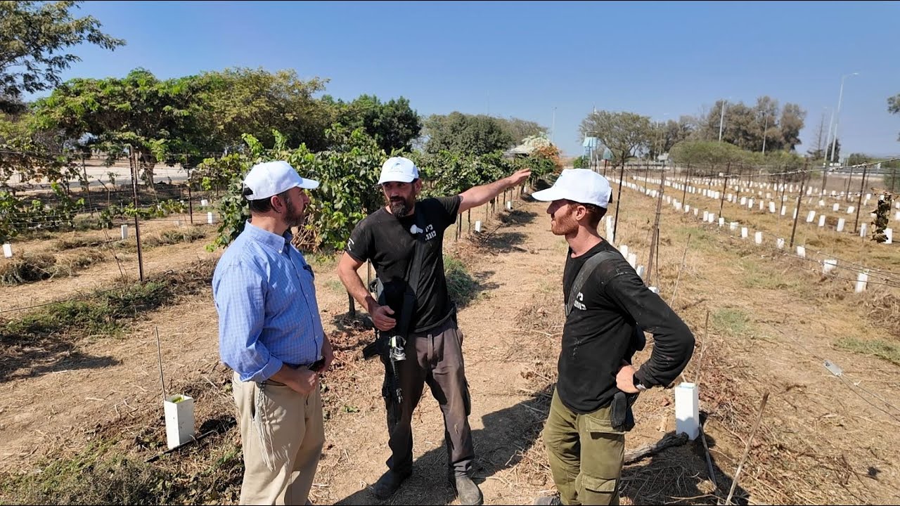 Visit to Ein Hashlosha on the Gaza Border - D