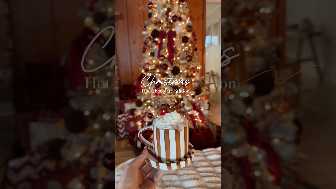 Christmas Hot Chocolate station 🌲☕️