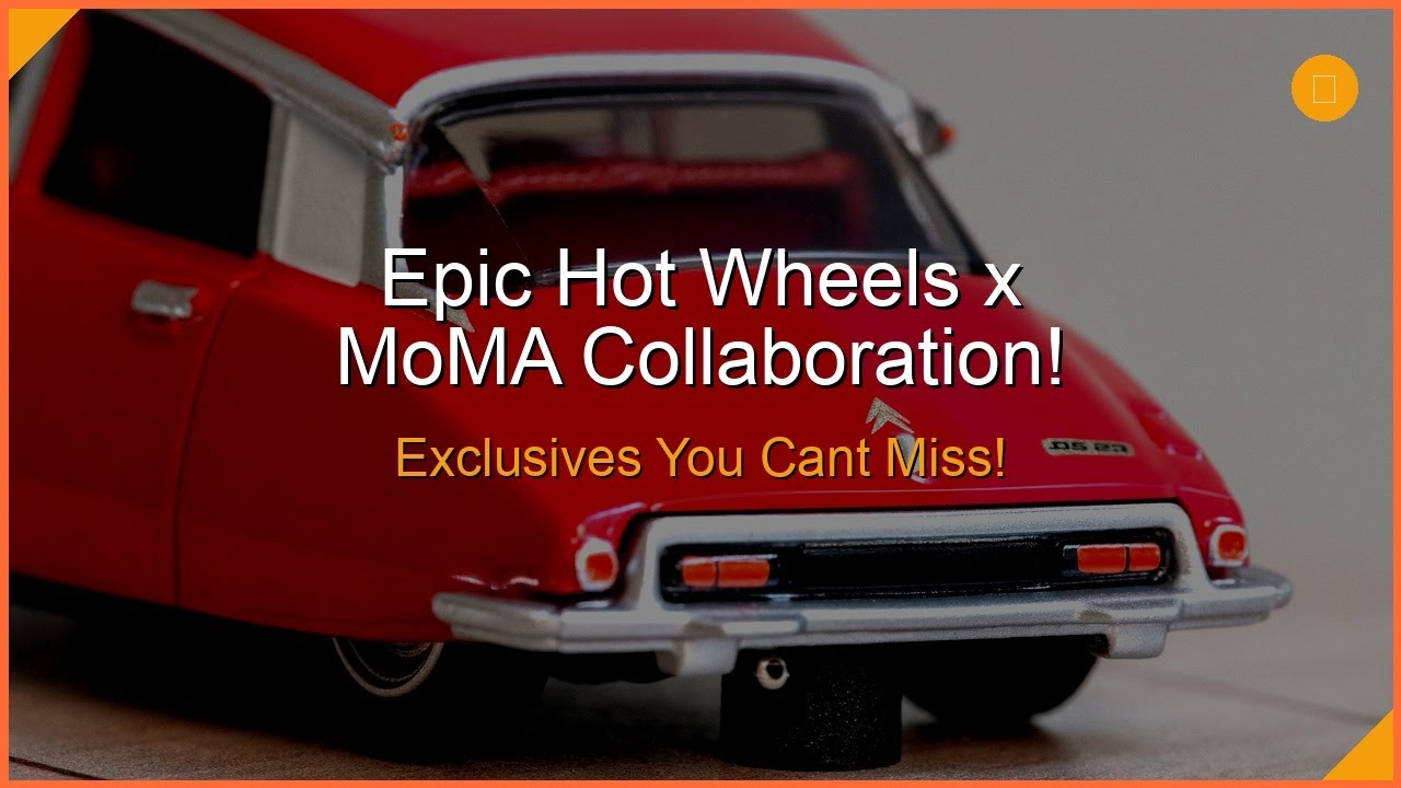 Hot Wheels x MoMA: Stunning Jaguar & Citroën Exclusives Revealed!