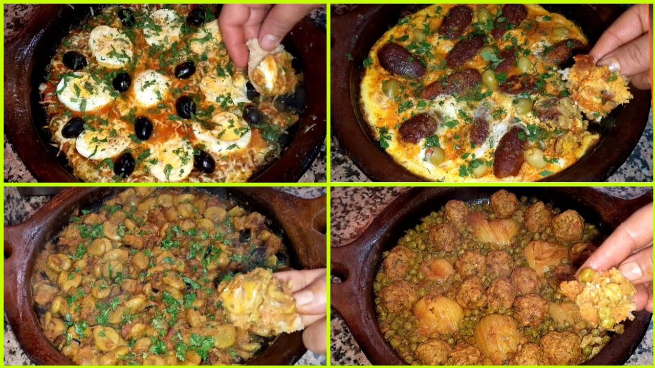 طواجن اقتصادية ولذيذة في دقائق! 4 وصفات مثالية للغداء أو العشاء😋👌