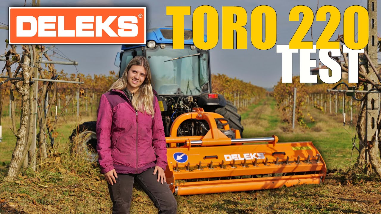 Trincia DELEKS® TORO 220: La prova sul campo di @loscultoredelglobo