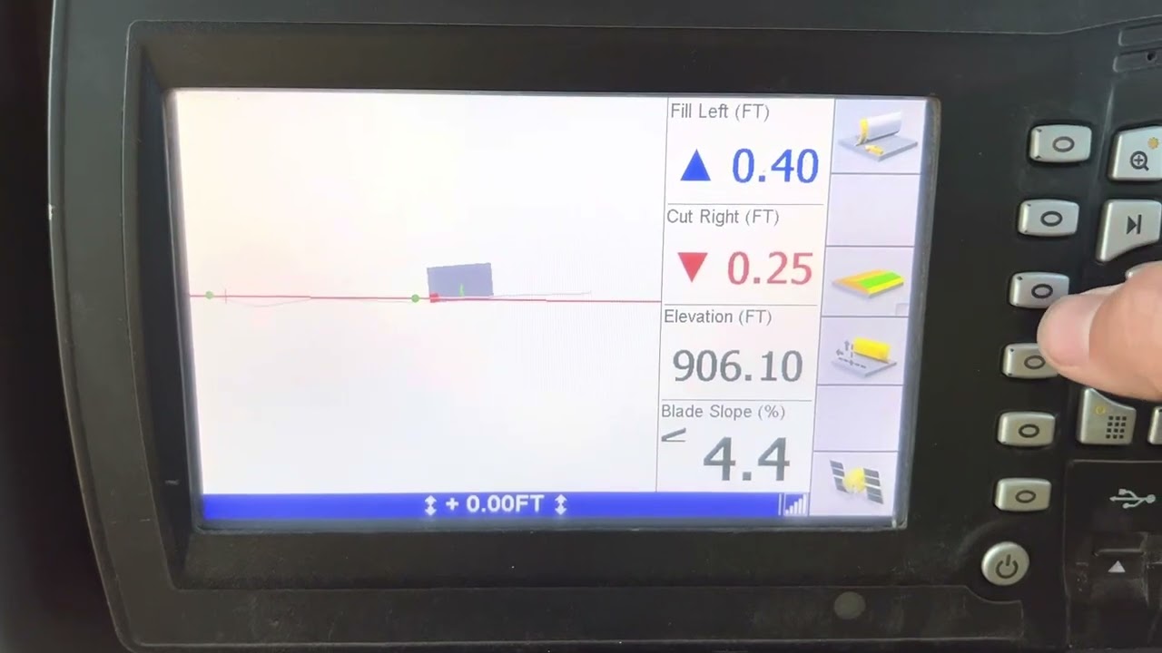 Trimble GCS900 - Lane Guidance How to