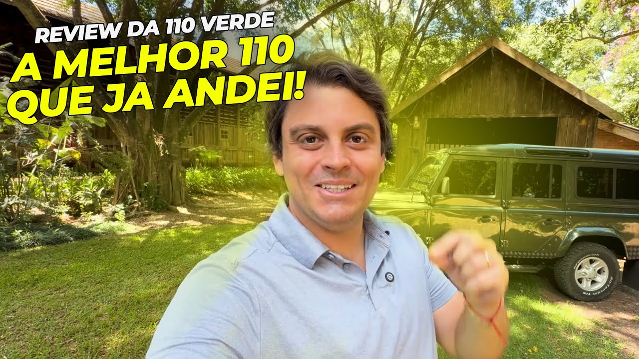 REVIEW 110 VERDE 2006 - Uma das melhores Defenders que eu ja andei!