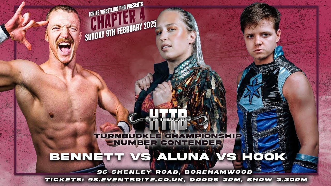 Harrison Bennett vs Aluna vs Shane Hook | HTTB Championship Number One Contender Match! | IGNITE