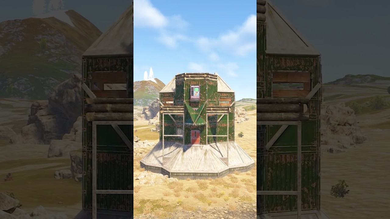 Соло 2x2 база в Раст #rustroom #rust