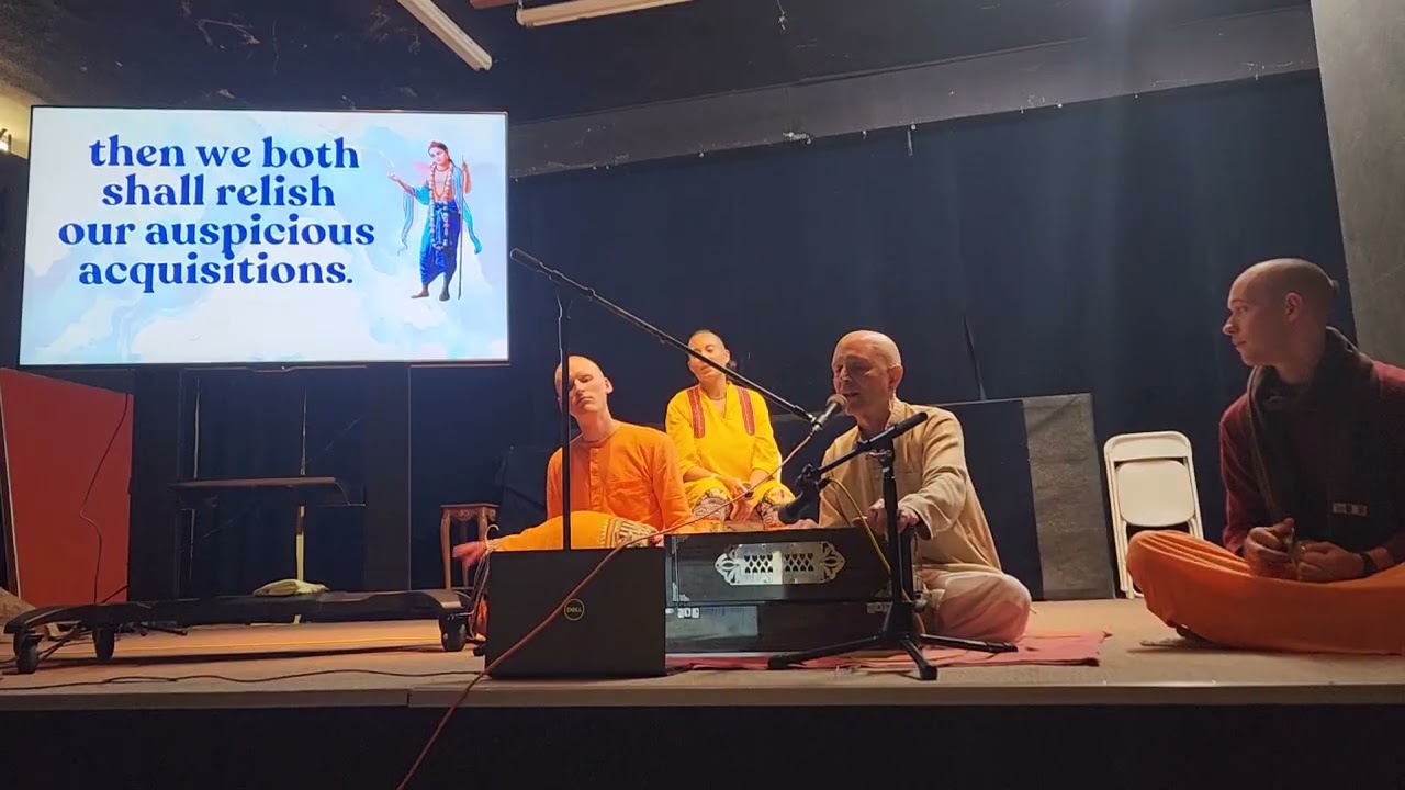 Khoda Nitai - the song of a broker - Krishna Meditations - HG Kalakantha prabhu @ New Vrindavan 2025