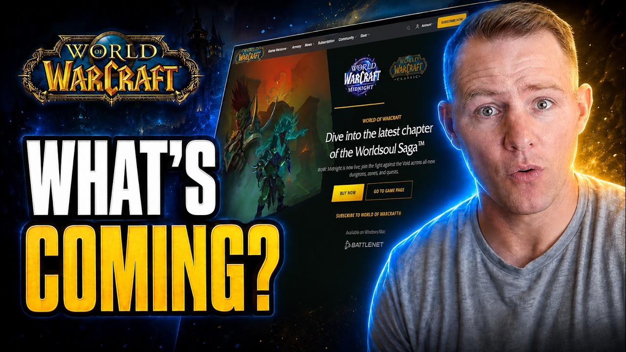 Blizzard's Website Just Hinted at Something... Maybe
